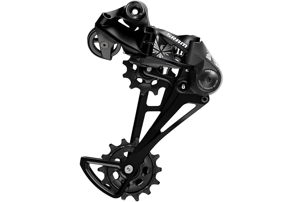SRAM Bakväxel NX Eagle 12 växlar lång bur svart Grey graphics