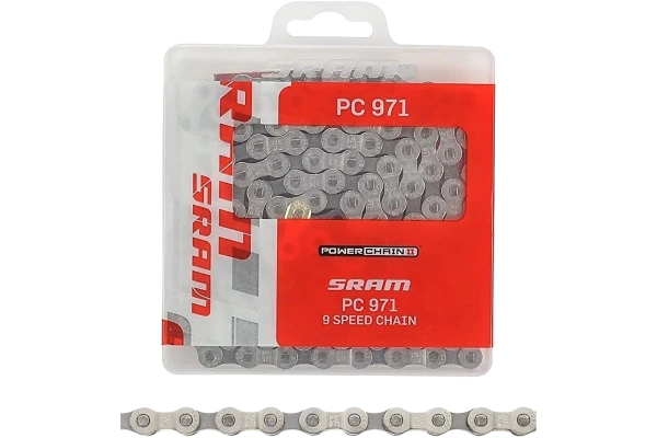 SRAM kedja PC-971 Step 2, chrome hardened 9 växlar