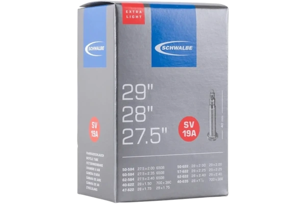 Slang 27,5"-29" x 1,6 - 2,4 Presta ventil SCHWALBE SV19A (40-62x584-635) 40 mm