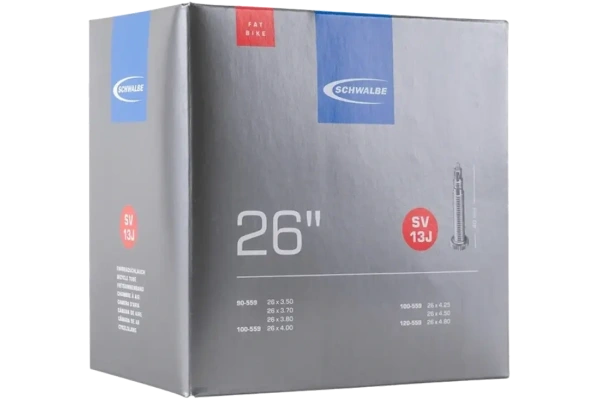 Slang SCHWALBE SV13XXL 26 x 3,5 - 4,8 (90-120x559) Presta 40 mm Fatbike