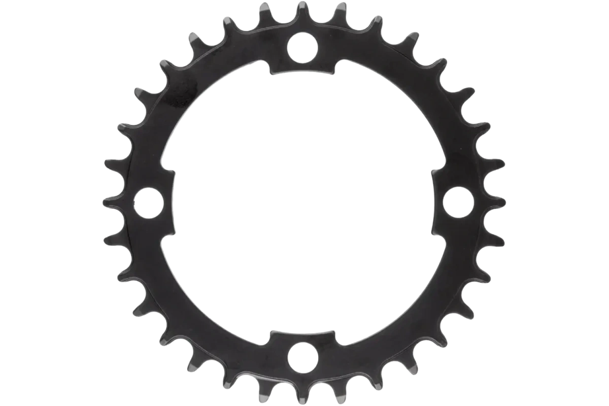 Kedjekrans Chainwheel E-bike, 34t, Narrow wide, BCD104, stål, svart