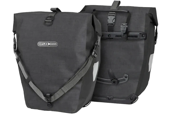Ortlieb Back-Roller Plus Elcykel väskpar vattentät (Svart) 40L