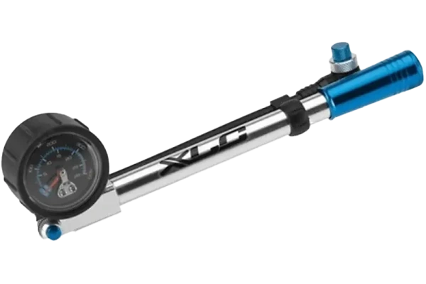 XLC Dämparpump 400 psi Silver/Blå