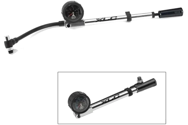 XLC Dämparpump 400 psi Silver/Svart