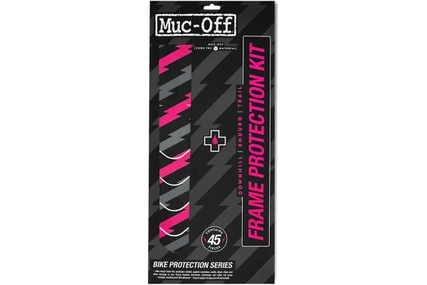 MUC-OFF Frame protector DH/ENDURO/TRAIL kit - Ramskyddsset - Färg: Blixt
