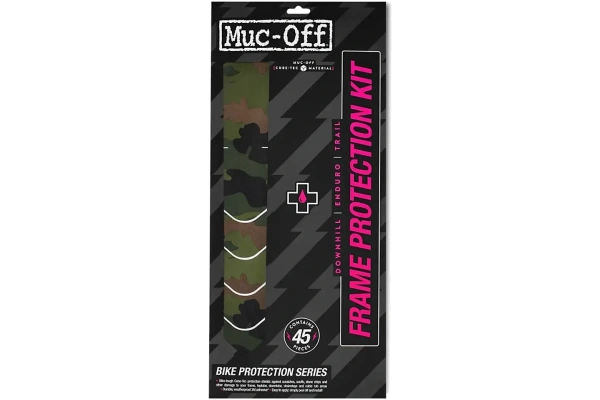 MUC-OFF Frame protector DH/ENDURO/TRAIL kit - Ramskyddsset - Färg: Camo