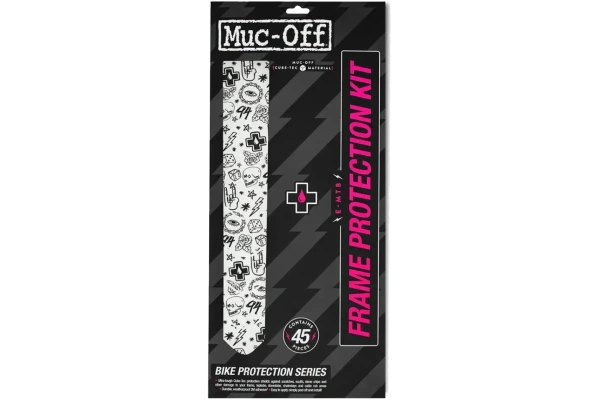 MUC-OFF Frame protector E-MTB kit - Ramskyddsset - Färg: Punk