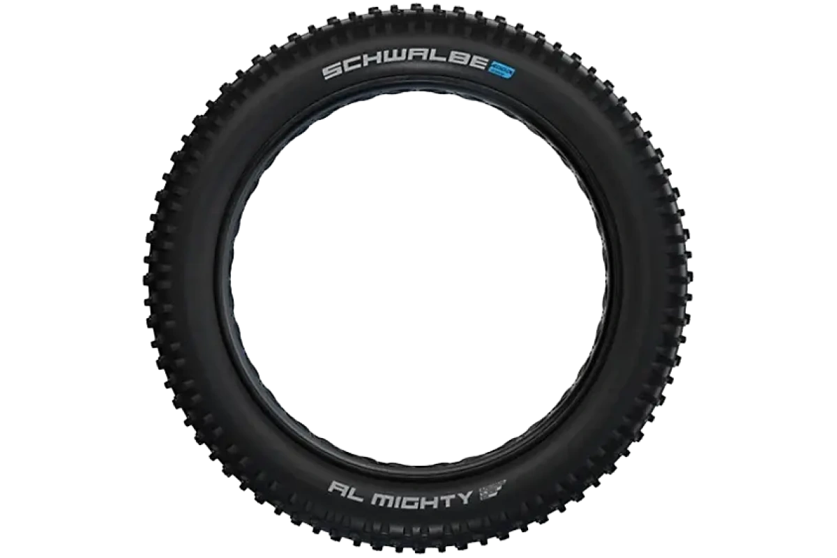 SCHWALBE Al Mighty Folding spike tire 26-x-480-120-559 Dubbdäck för fatbike