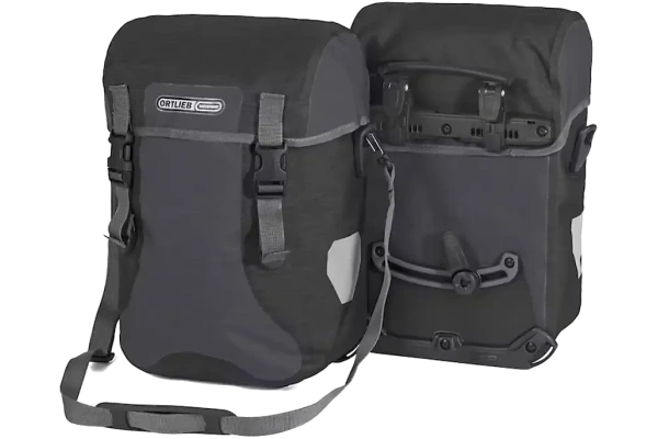 ORTLIEB SPORT-PACKER PLUS SVART SIDOVÄSKA VATTENTÄT, PAR