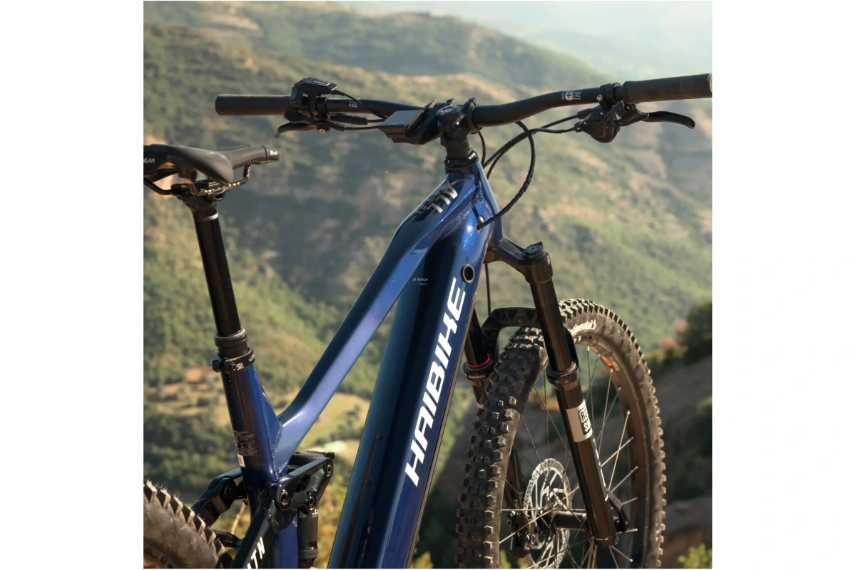Haibike ALLMTN 6 2025 heldämpad el-MTB med Bosch CX Gen.5 och 800 Wh batteri
