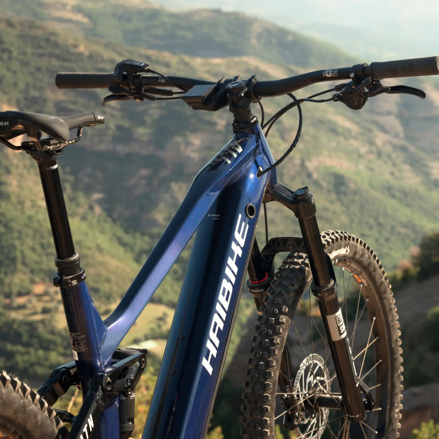 Haibike ALLMTN 6 2025 heldämpad el-MTB med Bosch CX Gen.5 och 800 Wh batteri