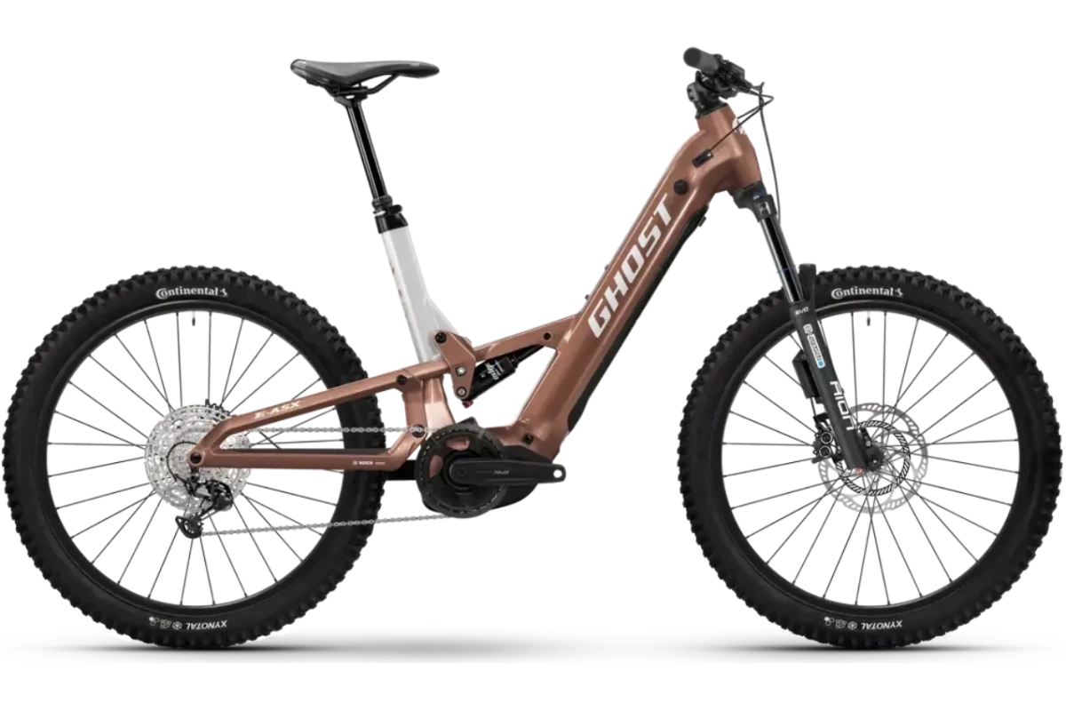 GHOST E-ASX ABS Low heldämpad el-MTB med lågt insteg, Bosch CX-motor och ABS