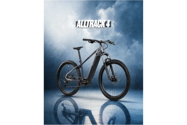 Haibike Alltrack 4 studio presentationsbild av elcykel