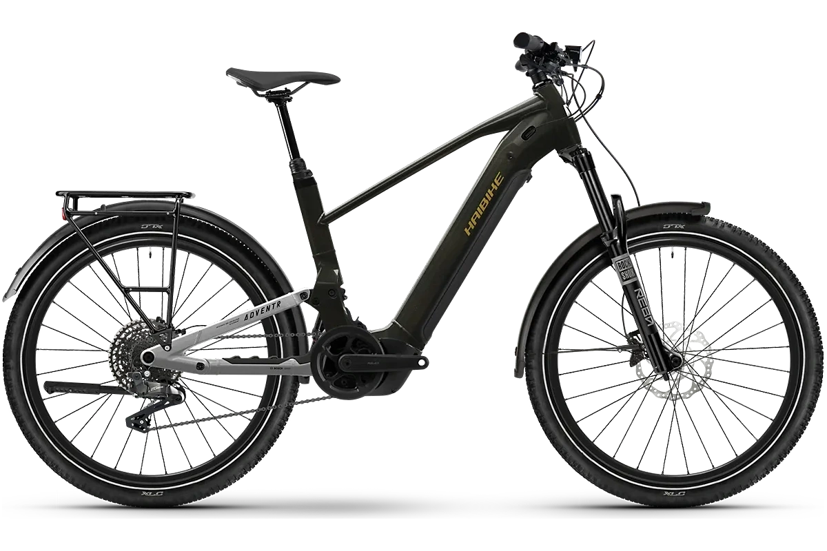 Haibike Adventr 6 heldämpad elcykel med Bosch PX-motor och 800 Wh batteri