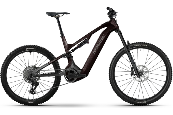 Haibike ALLMTN 9 CF 2026 heldämpad el-MTB med kolfiberram och Bosch CX-motor