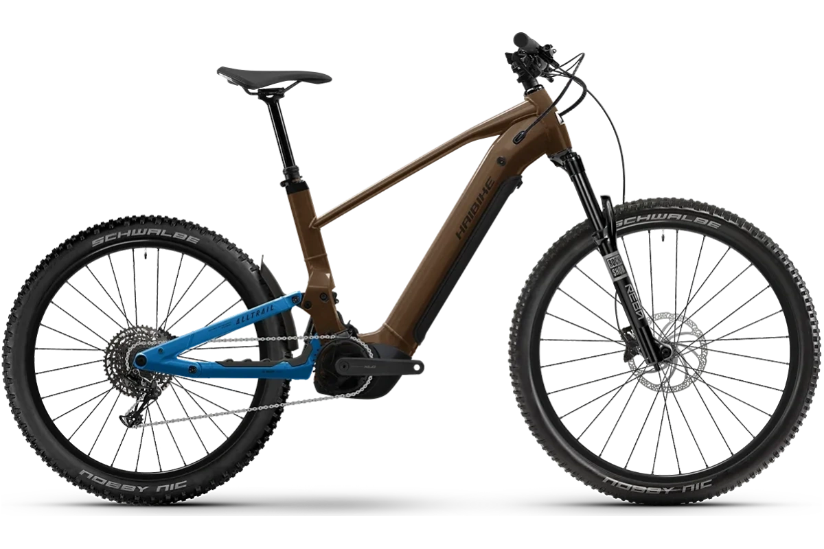 Haibike AllTrail 6 2026 heldämpad el-MTB med Bosch CX-motor och 800 Wh batteri