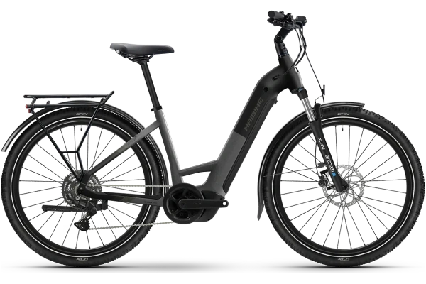 Haibike Trekking 3 Low 2026 elcykel med lågt insteg och Bosch Performance Line-motor