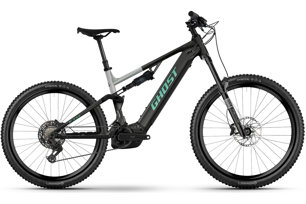 GHOST E-ASX 150 Universal 2026 heldämpad el-MTB med Bosch CX-motor