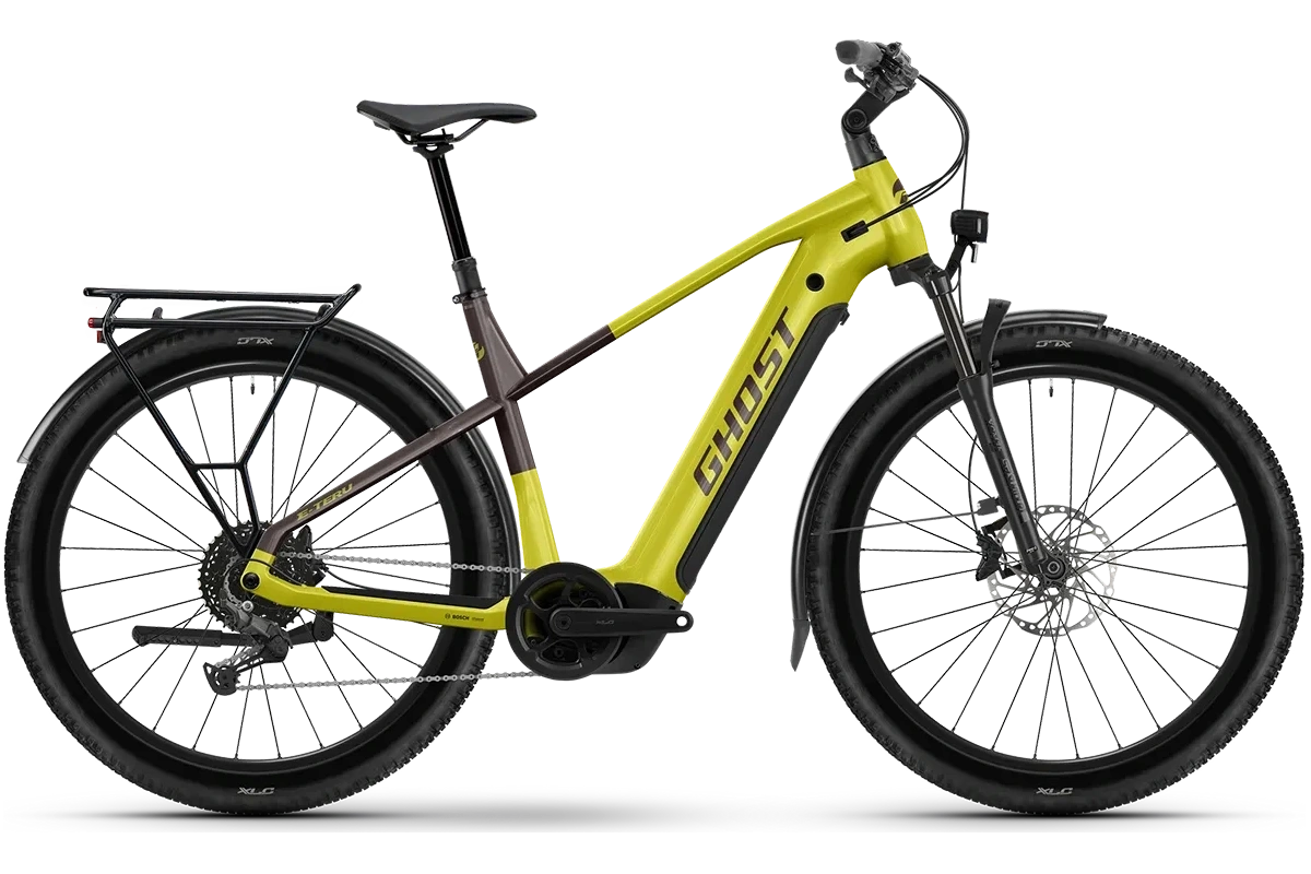 GHOST E-TERU Universal EQ 2026 elcykel med Bosch PX-motor och 600 Wh batteri