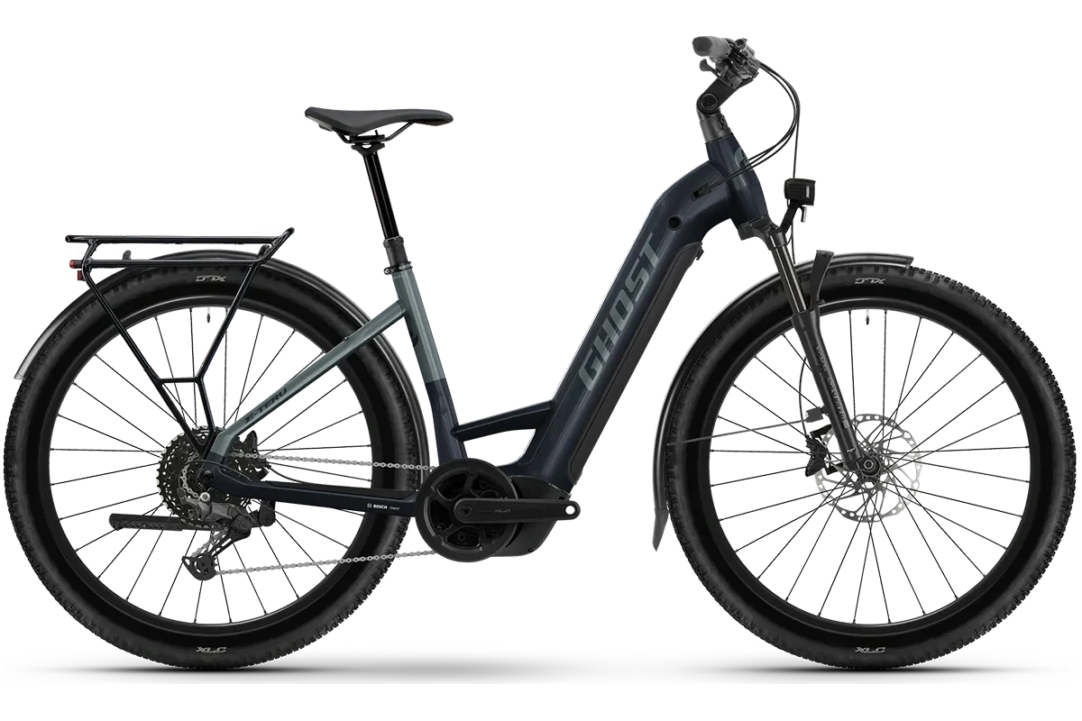 GHOST E-TERU Universal EQ Low 2026 elcykel med lågt insteg och Bosch PX-motor