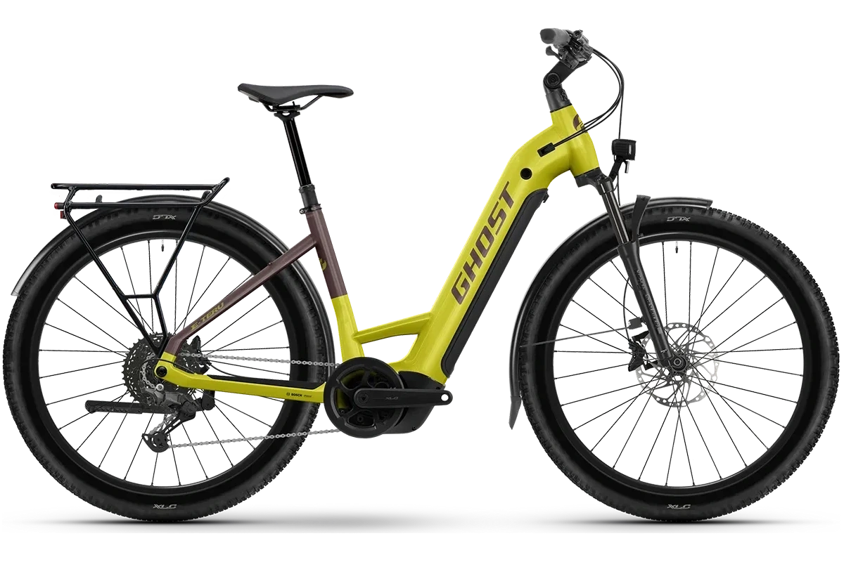 GHOST E-TERU Universal EQ Low 2026 elcykel med lågt insteg och Bosch PX-motor