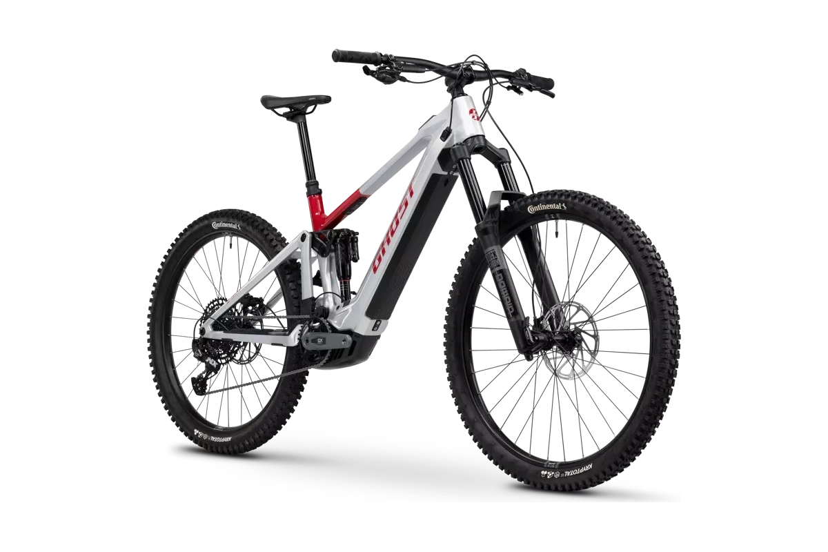 GHOST E-RIOT CF Advanced 2026 heldämpad el-MTB med kolfiberram och Bosch CX-motor