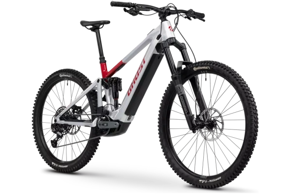 GHOST E-RIOT CF Advanced 2026 heldämpad el-MTB med kolfiberram och Bosch CX-motor