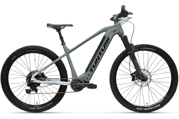 Tunturi Kuru E12 2026 hardtail el-MTB med Bosch CX-motor och 800 Wh batteri