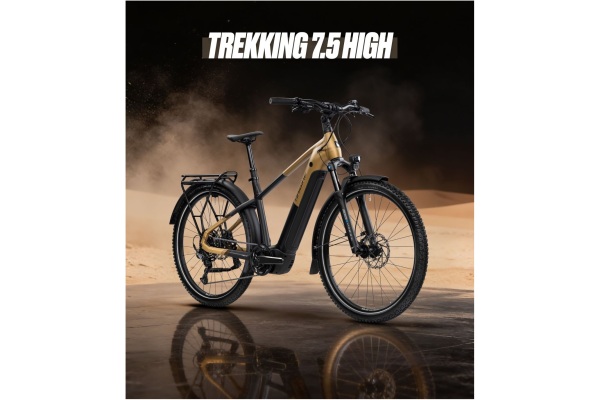 Haibike Trekking 7.5 studio presentationsbild av elcykel