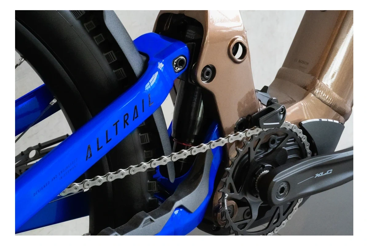 Haibike AllTrail 6 2026 heldämpad el-MTB med Bosch CX-motor och 800 Wh batteri
