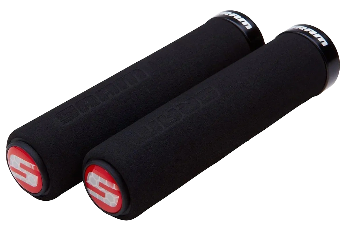 SRAM Foam Locking Grips 129 mm svart