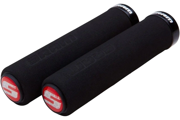 SRAM Foam Locking Grips 129 mm svart