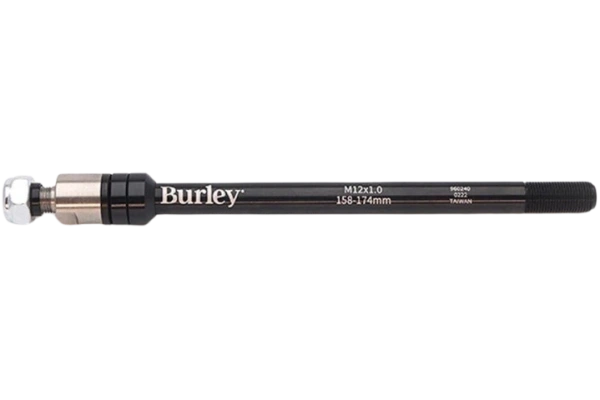 BURLEY 12x1.0 genomaxeladapter för barnvagnskärra 158-174 mm