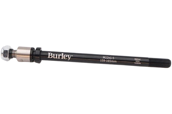 BURLEY 12x1,5 genomgående axeladapter för barnvagnskärra 159-165 mm