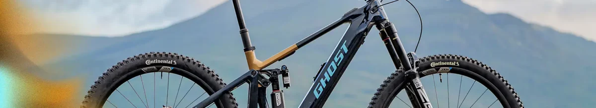 Ghost elcyklar för stig, grusväg och aktiv körning